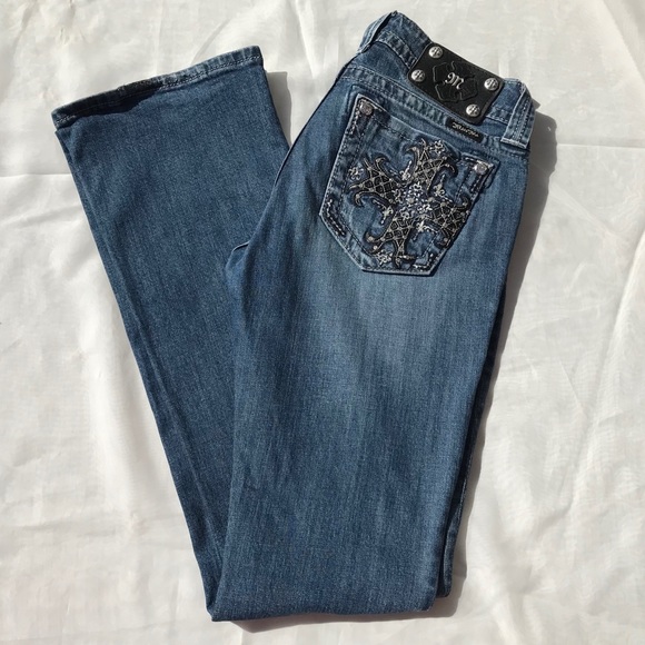 Miss Me Denim - 💵⬇️$25 Miss Me Jeans Cross Pocket Size 27